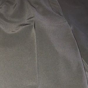 Slacks, slightly flared leg,